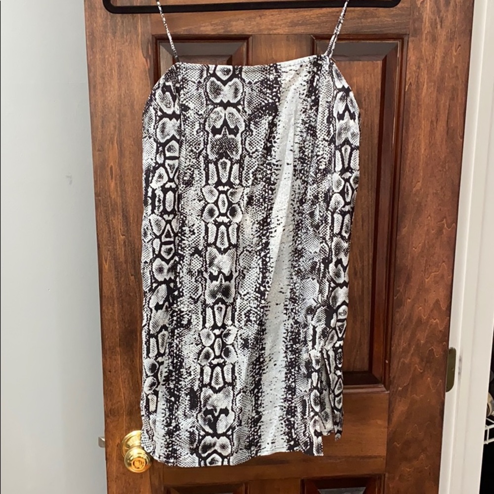 NWT Princess Polly Snakeskin mini dress